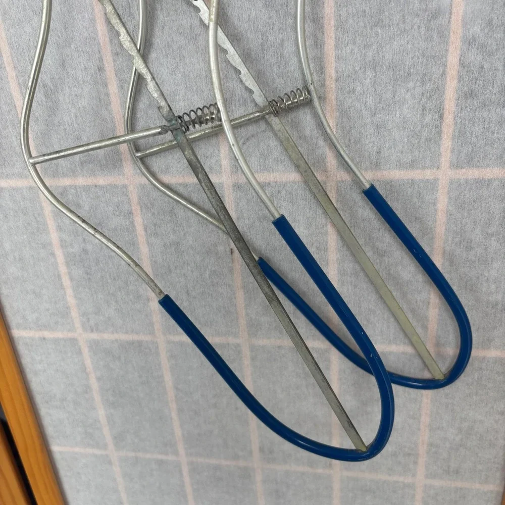 Vintage Lee Rowan Metal Sock Hanger Boots‎ Dryer Rack Adjustable Set